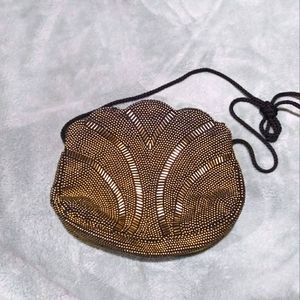 Vintage clutch beaded Flapper purse